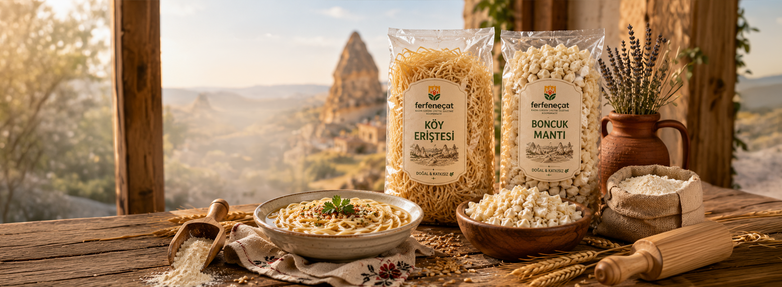 Erişte & Mantı <br> Çeşitleri